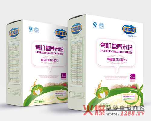 乖嘟嘟有機(jī)米高蛋白肝營養(yǎng)配方米粉