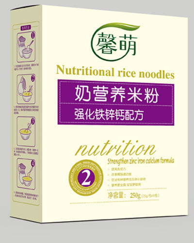 馨萌奶營養(yǎng)米粉-強(qiáng)化鐵鋅鈣配方