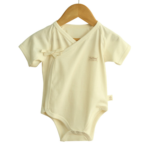 素棉寶貝嬰兒綁帶三角爬服