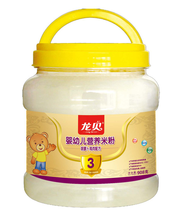 龍貝胡蘿卜雞肉米粉3段