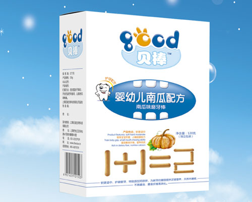 貝棒嬰幼兒南瓜配方磨牙棒