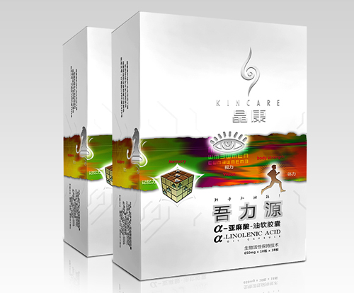 晶康吾力源a-亞麻酸油軟膠囊