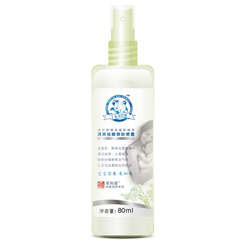 尚恩愛知道清爽祛痱爽膚噴霧