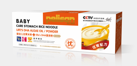 百氏利臣嬰幼兒優(yōu)胃米粉盒裝