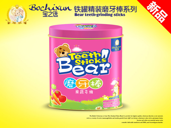 寶之選果蔬多維熊仔磨牙棒