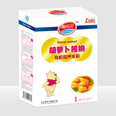 聰樂(lè)貝胡蘿卜核桃有機(jī)營(yíng)養(yǎng)米粉