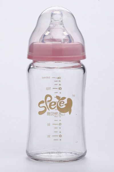 施貝樂(lè)弧形玻璃奶瓶180mlLKH08