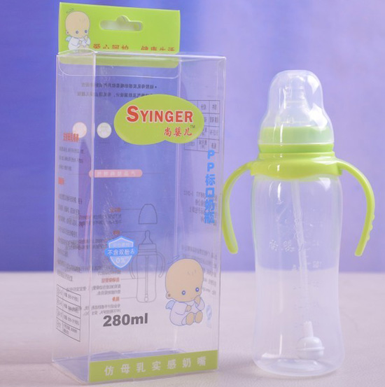 尚yingePP標口奶瓶280ml綠色
