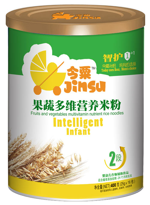 今粟果蔬多維營養(yǎng)米粉2段400g