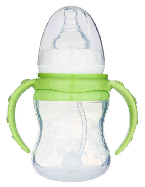 淘寶樂熊貓硅膠奶瓶180ml