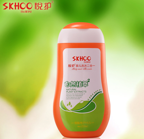 悅護(hù)嬰兒洗沐二合一250ml