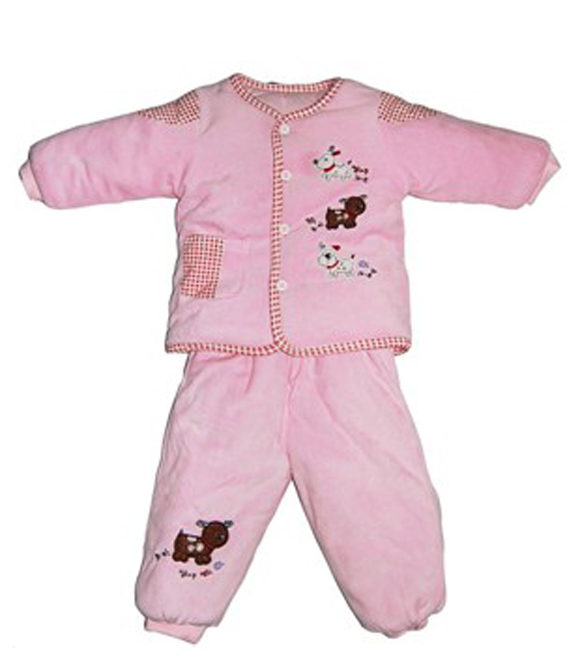 嬰比迪剪絨開(kāi)胸套