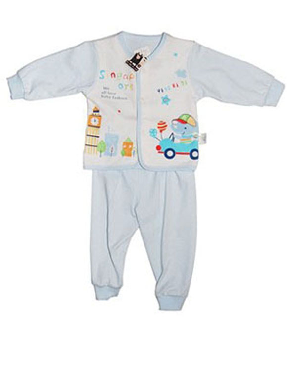 嬰比迪大象開胸套兩用褲