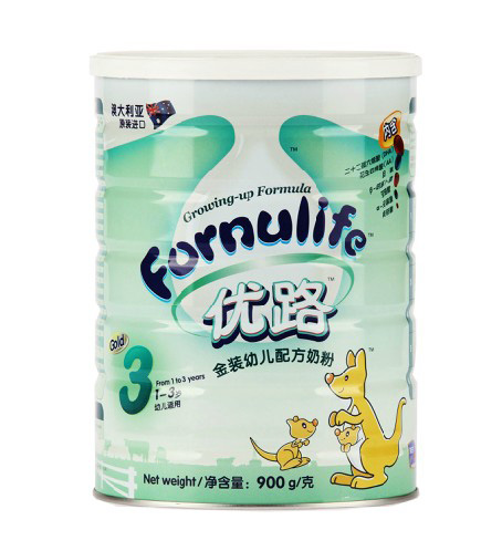 優(yōu)路金裝幼兒配方奶粉3段