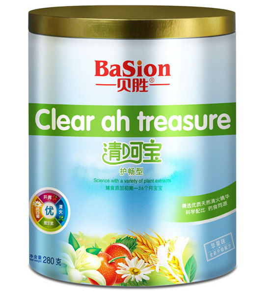 貝勝清呵寶蘋(píng)果味280克