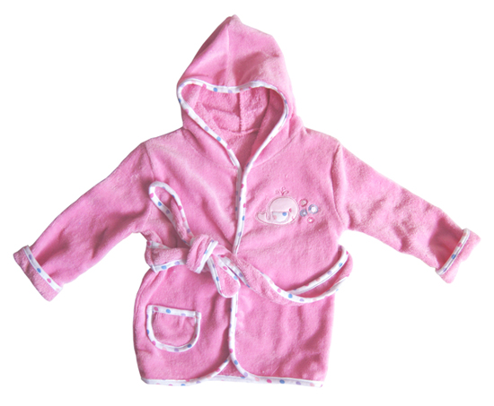 潤(rùn)羽康粉色浴袍