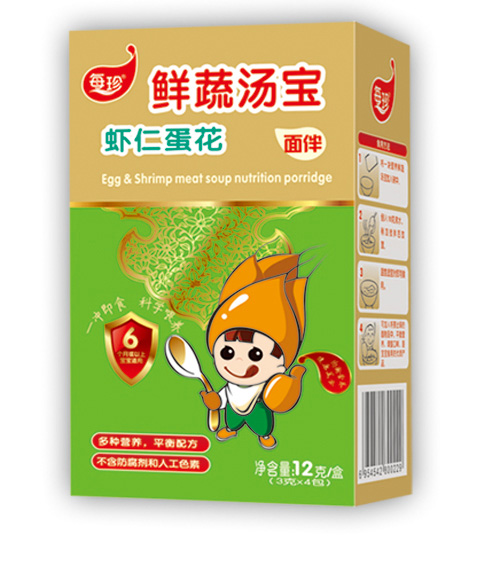 每珍蝦仁蛋花湯寶