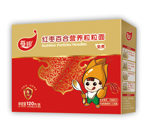 每珍紅棗百合粒粒面