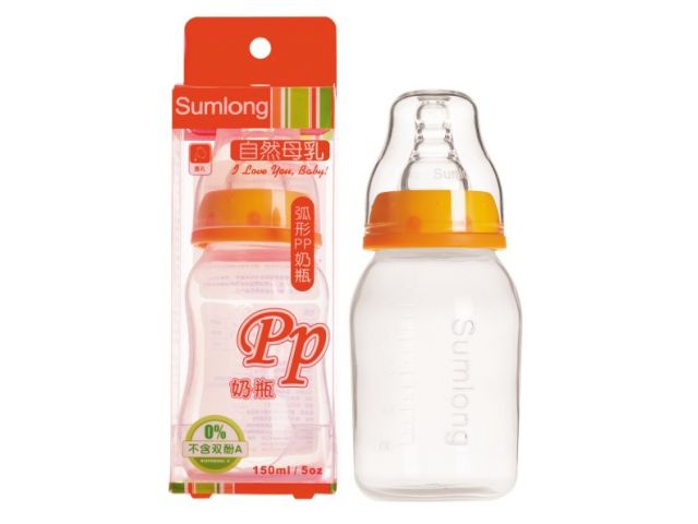 (1)不含Bisphenoi-A的PP安心奶瓶。
