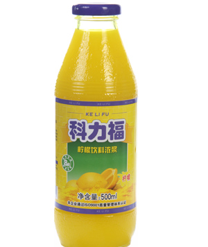 科力福檸檬飲料濃漿秋梨膏