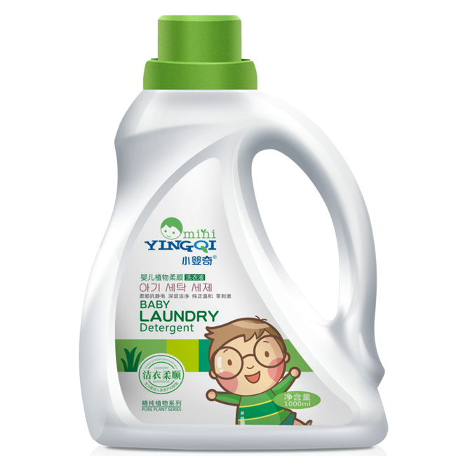 小嬰奇嬰兒植物柔順洗衣液1000ml簡介