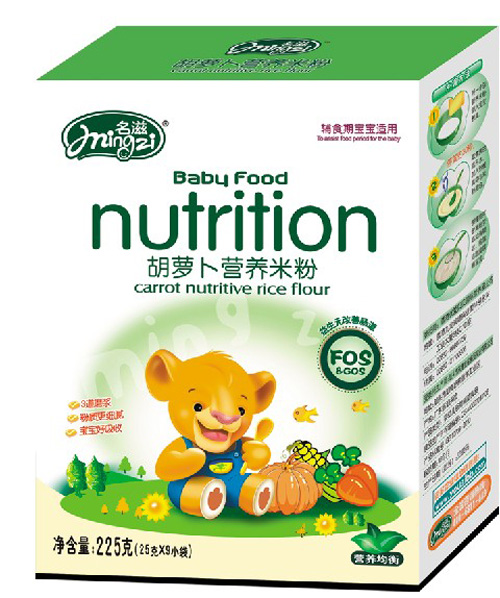 名滋胡蘿卜營(yíng)養(yǎng)米粉