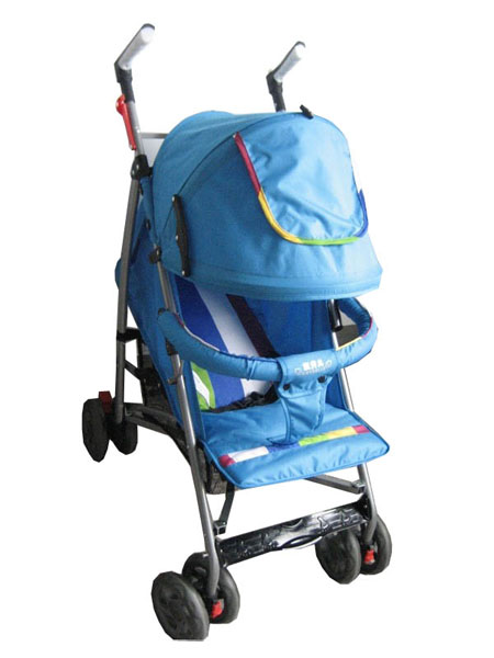 凱貝兒藍(lán)色舒適多功能嬰兒車(chē)