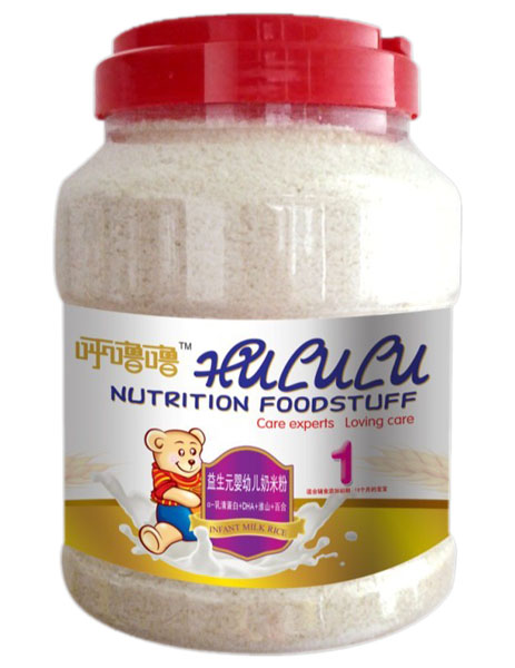 呼嚕嚕乳清蛋白DHA淮山百合奶米粉1段838g