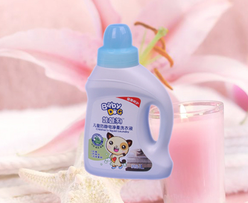娃娃狗兒童防靜電凈柔洗衣液