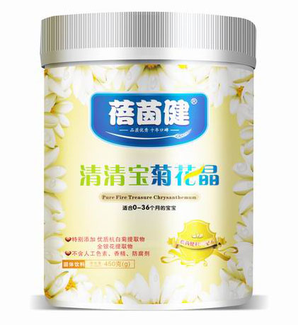蓓茵健清清寶菊花晶罐裝