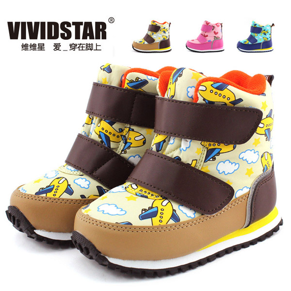 維維星米色雪地靴