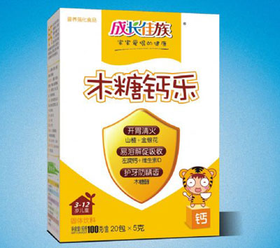 成長(zhǎng)佳族木糖鈣樂(lè)沖劑