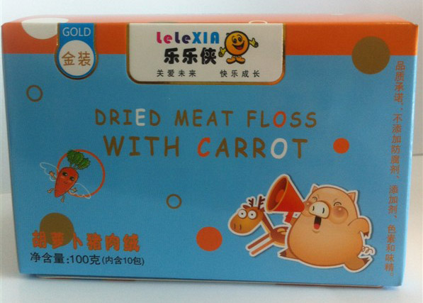 樂樂俠胡蘿卜豬肉絨