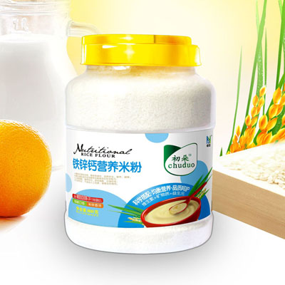 初朵鐵鋅鈣營(yíng)養(yǎng)米粉