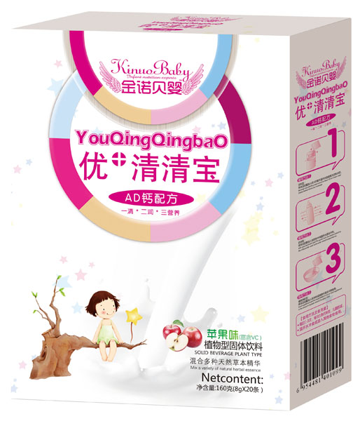 金諾貝嬰AD鈣配方優(yōu)+清清寶盒裝
