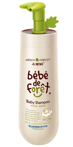 小蝌蚪嬰兒柔潤(rùn)舒緩洗發(fā)沐浴乳