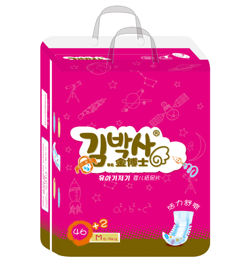 金博士活力舒爽嬰兒紙尿片M碼