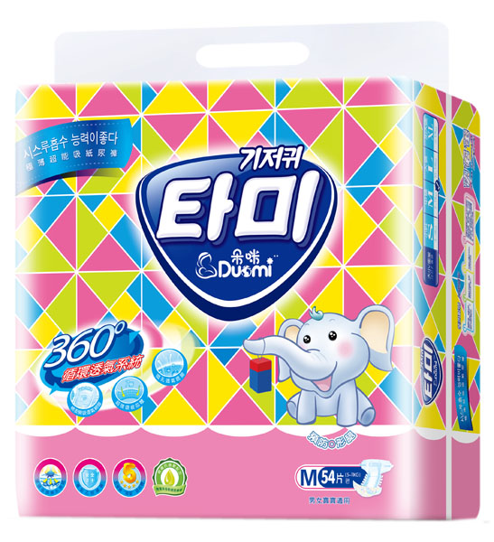 朵咪極薄超能吸嬰兒紙尿褲M54片