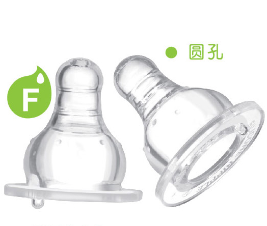 愛樂寶5優(yōu)仿真母乳標口奶嘴2件裝F