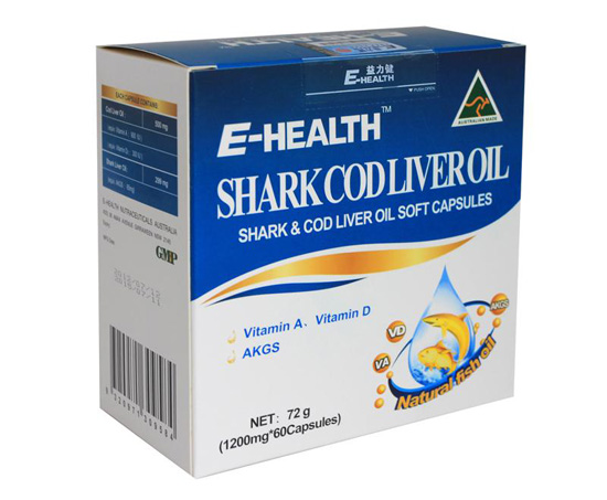 益力健嬰幼兒童鱈魚(yú)+鯊魚(yú)肝油復(fù)合軟膠囊(進(jìn)口)