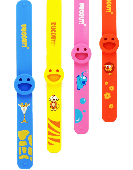 BUGOUT笑臉啪啪圈驅(qū)蚊手環(huán)