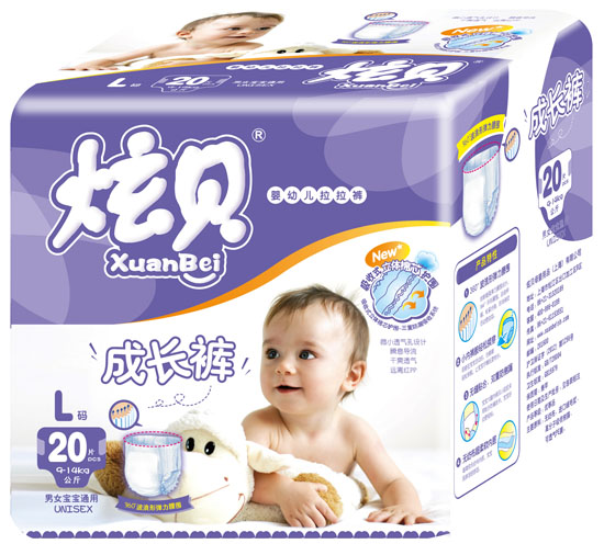 炫貝嬰幼兒拉拉褲L碼20片