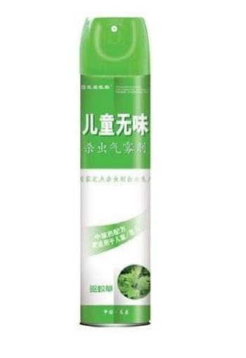 本草美家兒童無(wú)味殺蟲氣霧劑