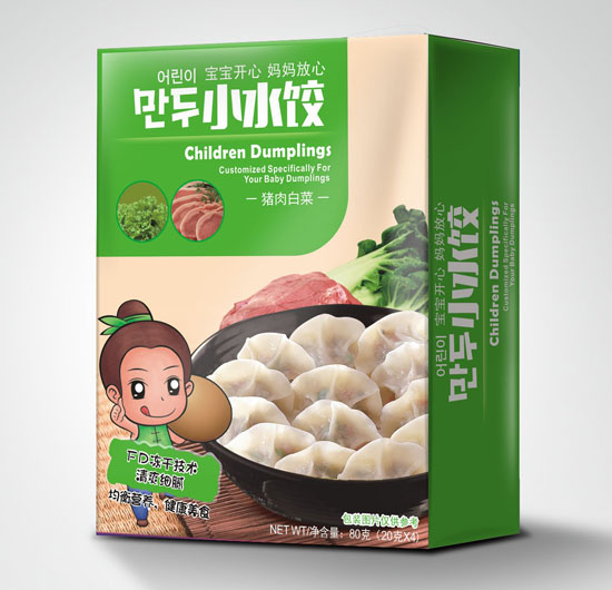 每珍豬肉白菜小水餃