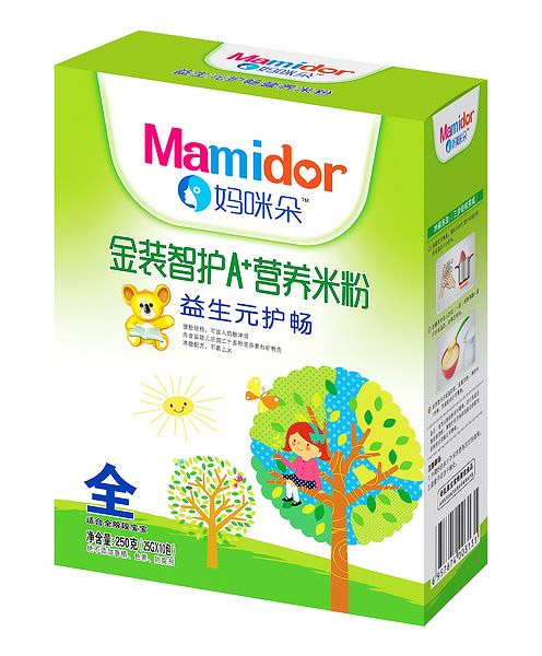 媽咪朵智護益生元護腸A+營養(yǎng)米粉(盒裝)