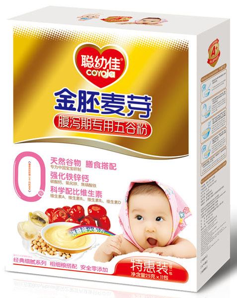 聰幼佳金胚麥芽腹瀉期專(zhuān)用五谷粉