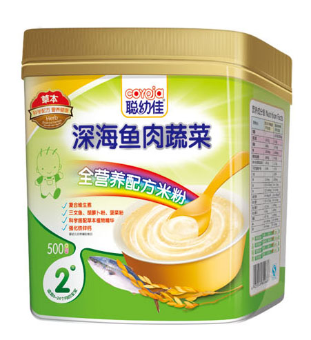 聰幼佳深海魚(yú)肉蔬菜全營(yíng)養(yǎng)配方米粉