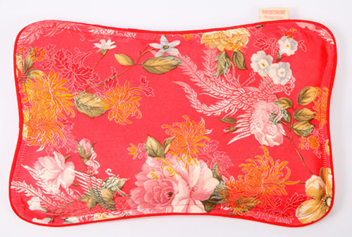 咪呢果果嬰兒定型功能枕0-3個月吉紅色