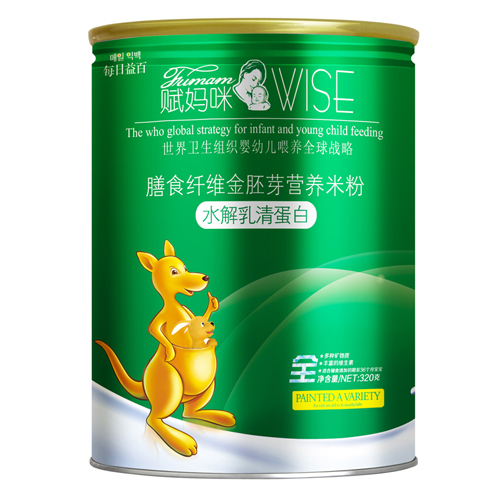 賦媽咪水解乳清蛋白膳食纖維金胚芽米粉全段