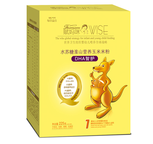 賦媽咪DHA智護(hù)水蘇糖淮山營(yíng)養(yǎng)玉米米粉1段